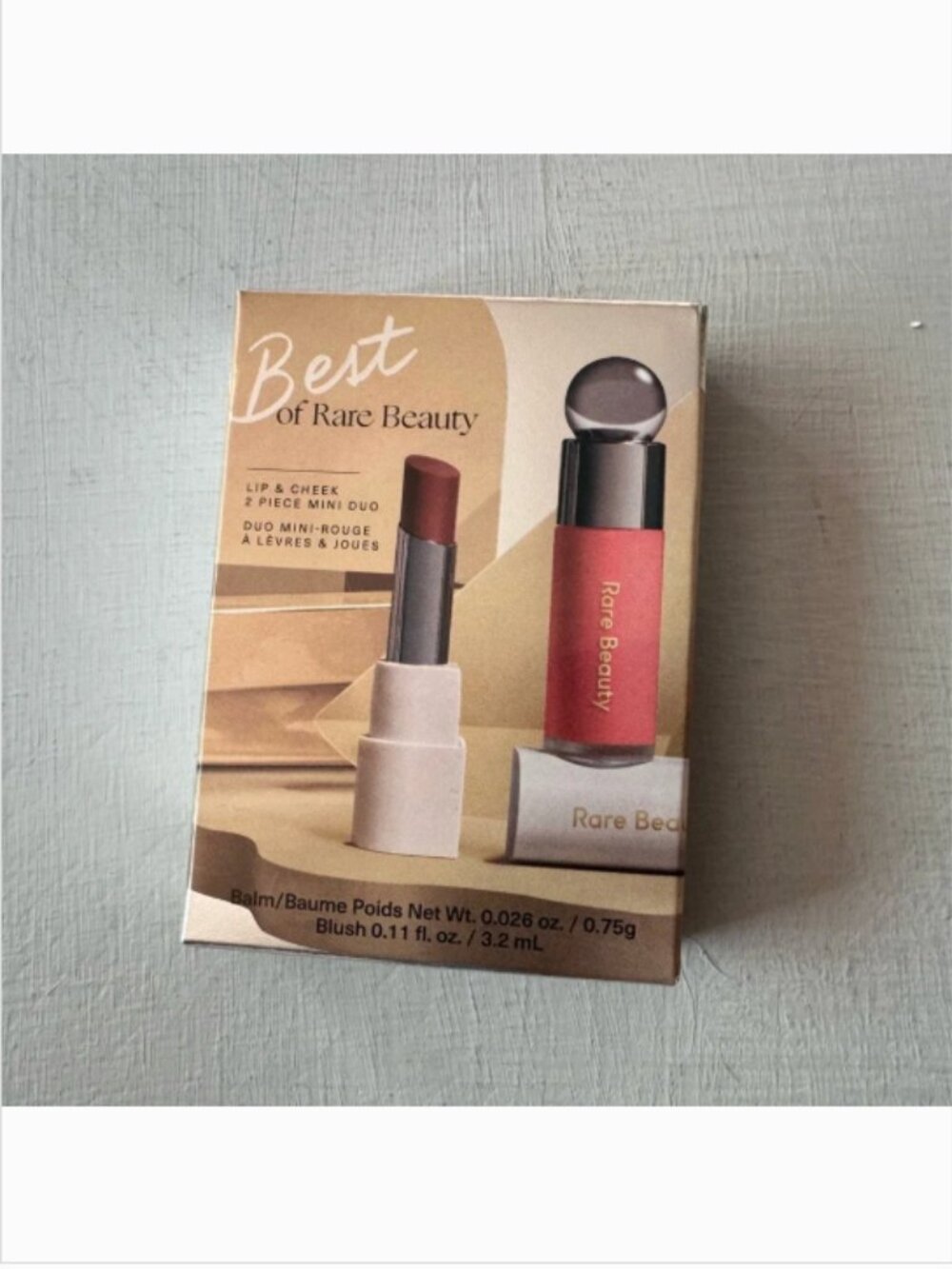 NEW Best of Rare Beauty Duo Mini Bliss Mini Thankful